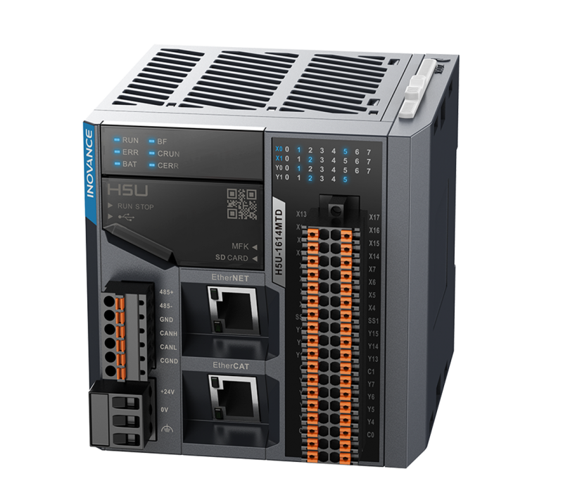 H5U系列  EtherCAT總線高性能小型PLC